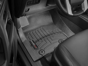 Alfombra WeatherTech para Toyota Prado 2013+ Kit con FloorLiner 1ra y 2da fila en color negro.